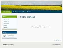 Tablet Screenshot of osp.radlow.pl
